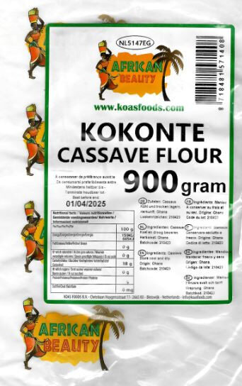 Afican Beauty Cassava Flour