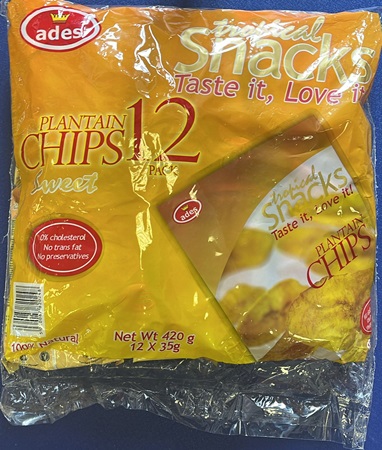 Ades Plantain Chips (12packs)