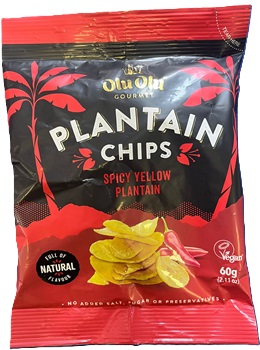 OluOlu Gourmet Plantain Chip (Spicy) 60g