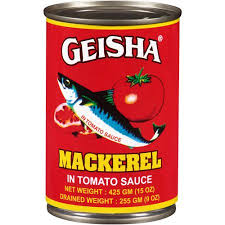 Geisha Mackerel in Tomato Sauce with Chile