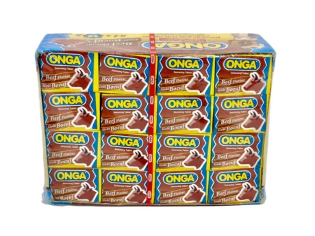 Onga Beef Seasoning (Box 64 x 12g Cubes)
