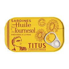 TITUS SARDINE IN SUNFLOWER OIL