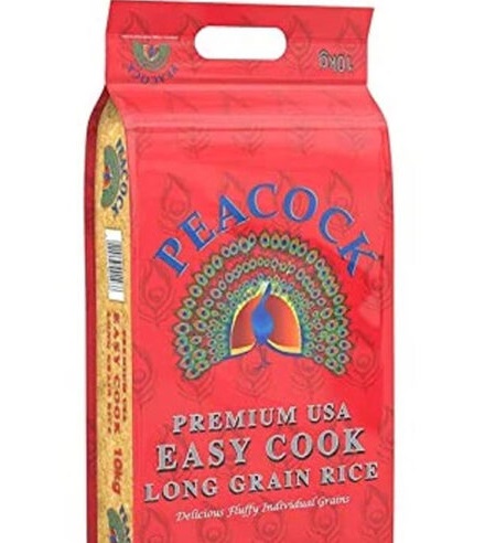 Peacock Premium US Easy Cook Rice