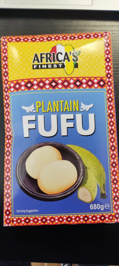 African Finest Plantain Fufu