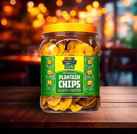 Plantain Chips (Tropical Sun Green 450g)
