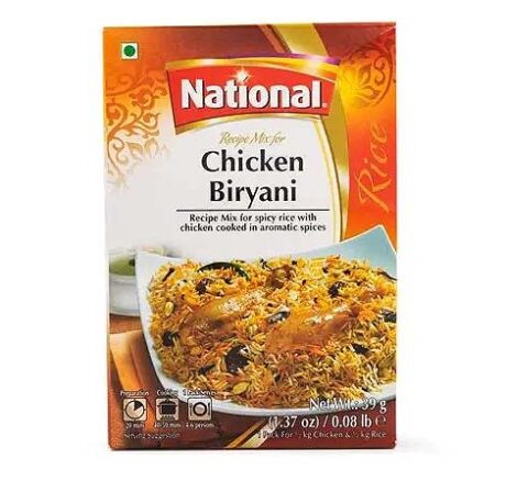 National Chicken Biryani Mix 39gx2