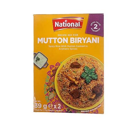 National Mutton Biryani Mix 39gx2