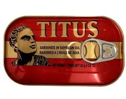 Titus Sardines (Oil) 125gm